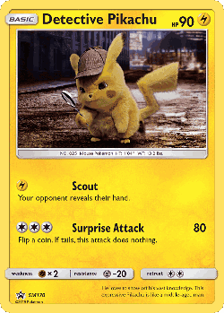 Detective Pikachu 170, SM Black Star Promos
