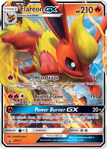 Flareon-GX 171, SM Black Star Promos