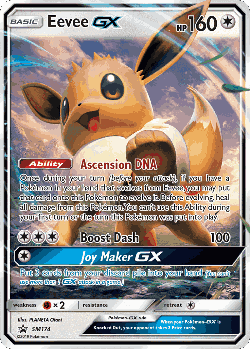 Eevee-GX 174, SM Black Star Promos