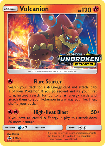 Volcanion 179, SM Black Star Promos