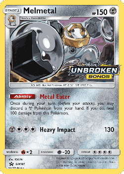 Melmetal 181, SM Black Star Promos