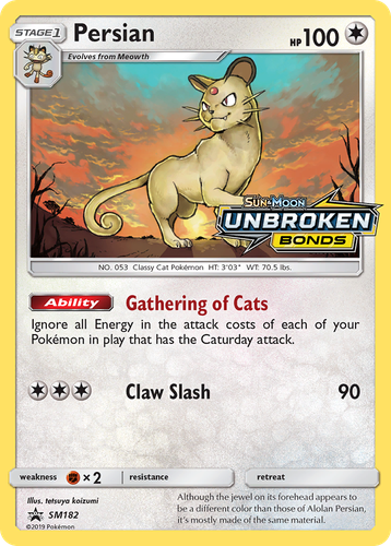 Persian 182, SM Black Star Promos