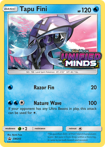Tapu Fini 203, SM Black Star Promos