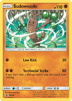 Sudowoodo 207, SM Black Star Promos