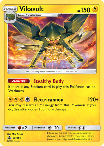 Vikavolt 208, SM Black Star Promos