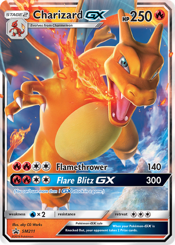 Charizard-GX 211, SM Black Star Promos