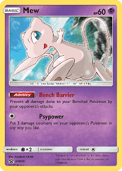 Mew 215, SM Black Star Promos
