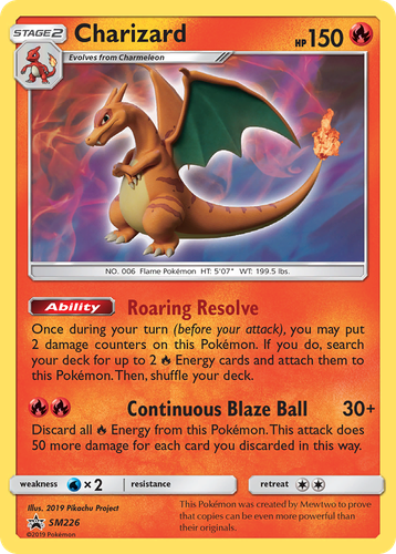 Charizard 226, SM Black Star Promos
