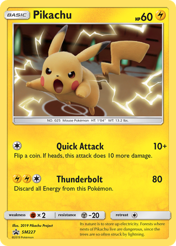 Pikachu 227, SM Black Star Promos