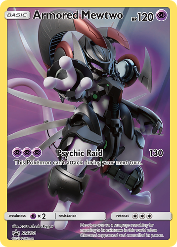 Armored Mewtwo 228, SM Black Star Promos