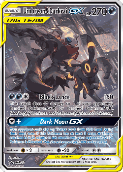 Umbreon & Darkrai-GX 241, SM Black Star Promos