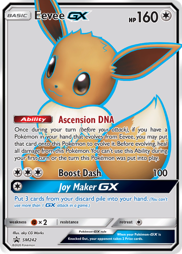 Eevee-GX 242, SM Black Star Promos