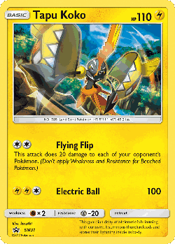 Tapu Koko 31, SM Black Star Promos
