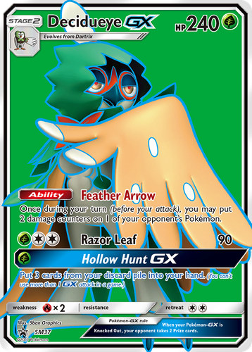 Decidueye-GX 37, SM Black Star Promos