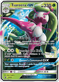 Tsareena-GX 56, SM Black Star Promos