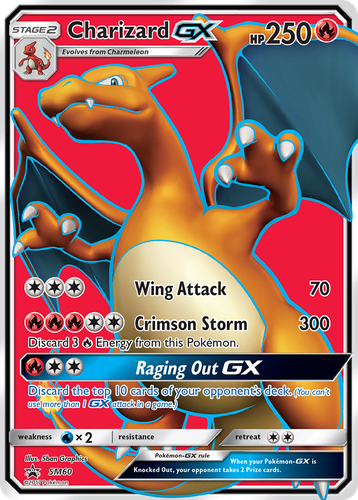 Charizard-GX 60, SM Black Star Promos