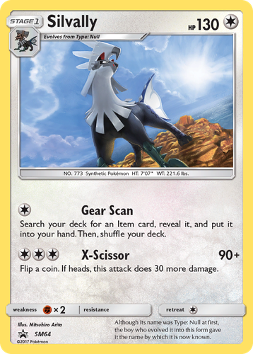 Silvally 64, SM Black Star Promos