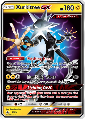 Xurkitree-GX 68, SM Black Star Promos
