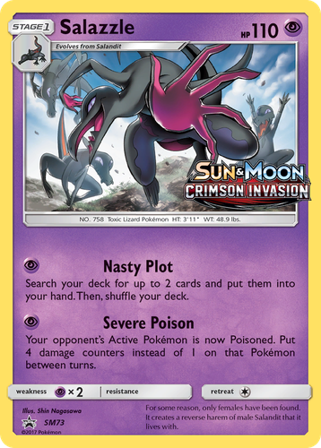 Salazzle 73, SM Black Star Promos