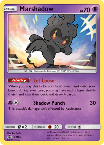 Marshadow 85, SM Black Star Promos