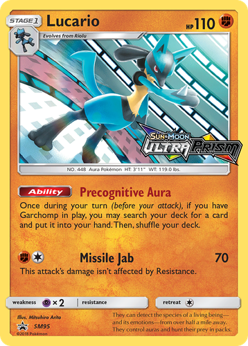 Lucario 95, SM Black Star Promos