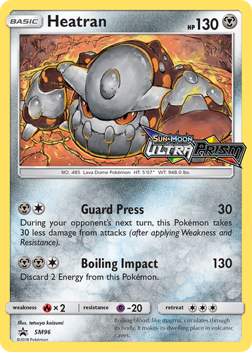 Heatran 96, SM Black Star Promos