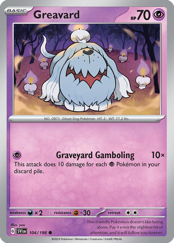 Greavard 104, Scarlet & Violet