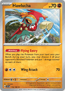 Hawlucha 118, Scarlet & Violet
