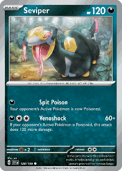 Seviper 128, Scarlet & Violet