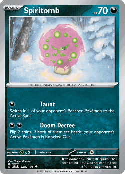 Spiritomb 129, Scarlet & Violet