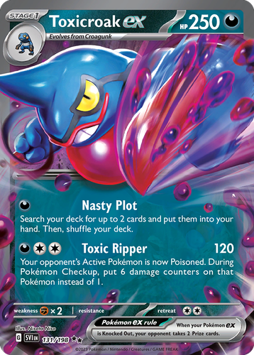 Toxicroak ex 131, Scarlet & Violet