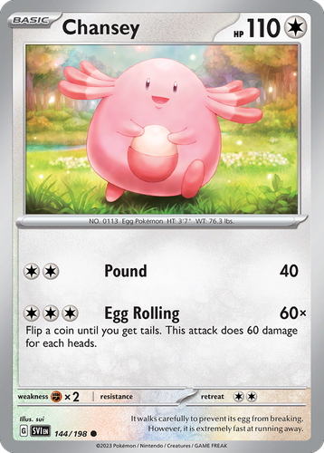 Chansey 144, Scarlet & Violet