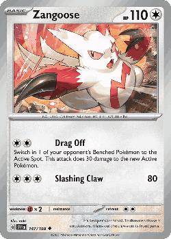 Zangoose 147, Scarlet & Violet