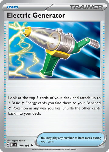 Electric Generator 170, Scarlet & Violet