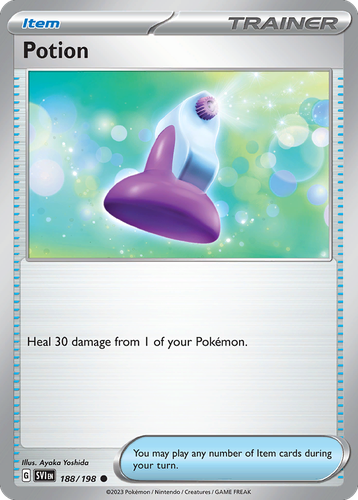 Potion #188 from Scarlet & Violet - Common - Illustrated by Ayaka Yoshida