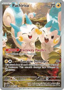 Pachirisu 208, Scarlet & Violet