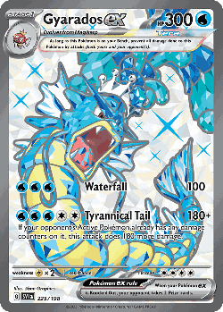 Gyarados ex 225, Scarlet & Violet