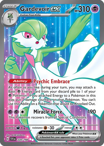 Gardevoir ex 228, Scarlet & Violet