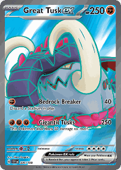 Great Tusk ex 230, Scarlet & Violet