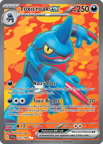 Toxicroak ex 232, Scarlet & Violet