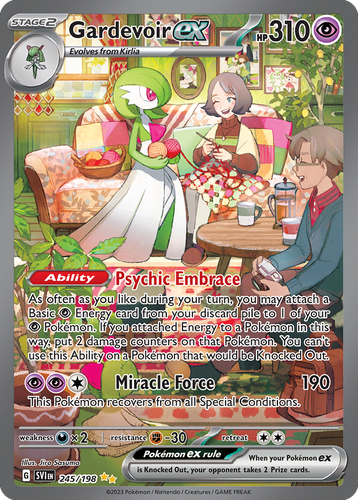 Gardevoir ex 245, Scarlet & Violet