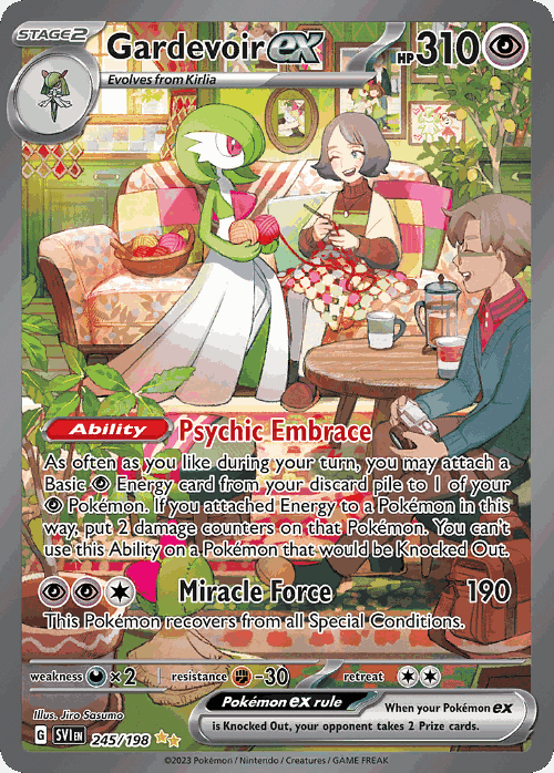 Gardevoir ex card art