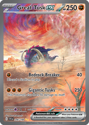 Great Tusk ex 246, Scarlet & Violet