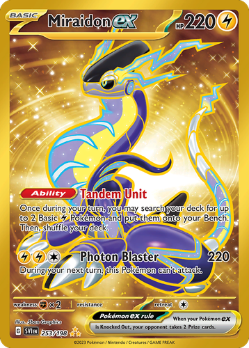 Miraidon ex 253, Scarlet & Violet