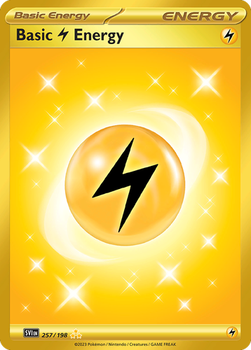 Basic Lightning Energy 257, Scarlet & Violet