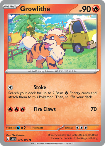 Growlithe 31, Scarlet & Violet