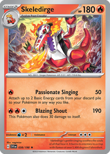 Skeledirge 38, Scarlet & Violet