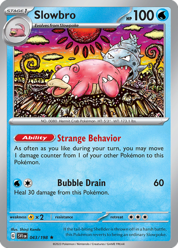 Slowbro 43, Scarlet & Violet