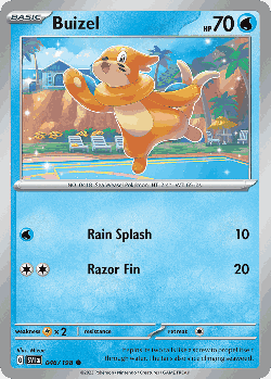Buizel 46, Scarlet & Violet