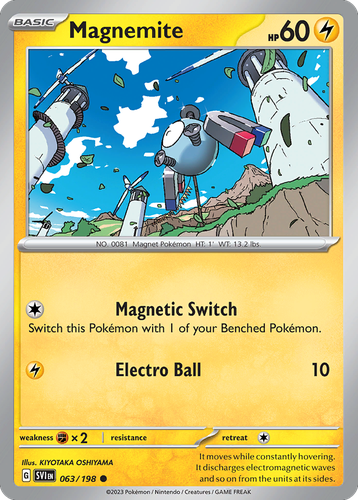 Magnemite 63, Scarlet & Violet